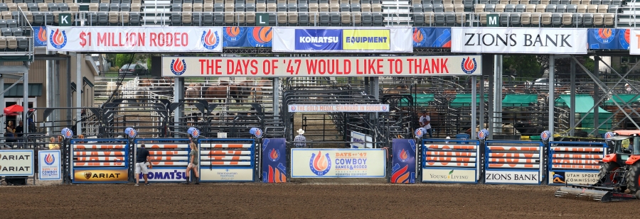 Photo courtesy of Days of ’47 Cowboy Games & Rodeo